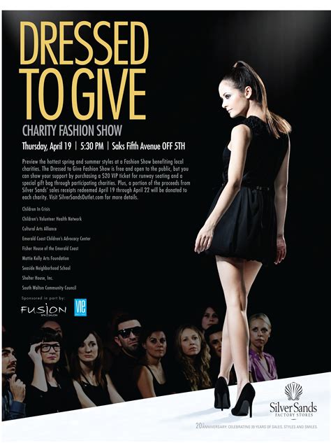 charity fashion show ideas